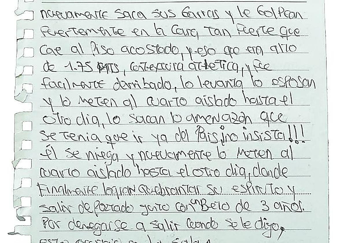 "They threw food at you like dogs and it was precarious" Pledge Times